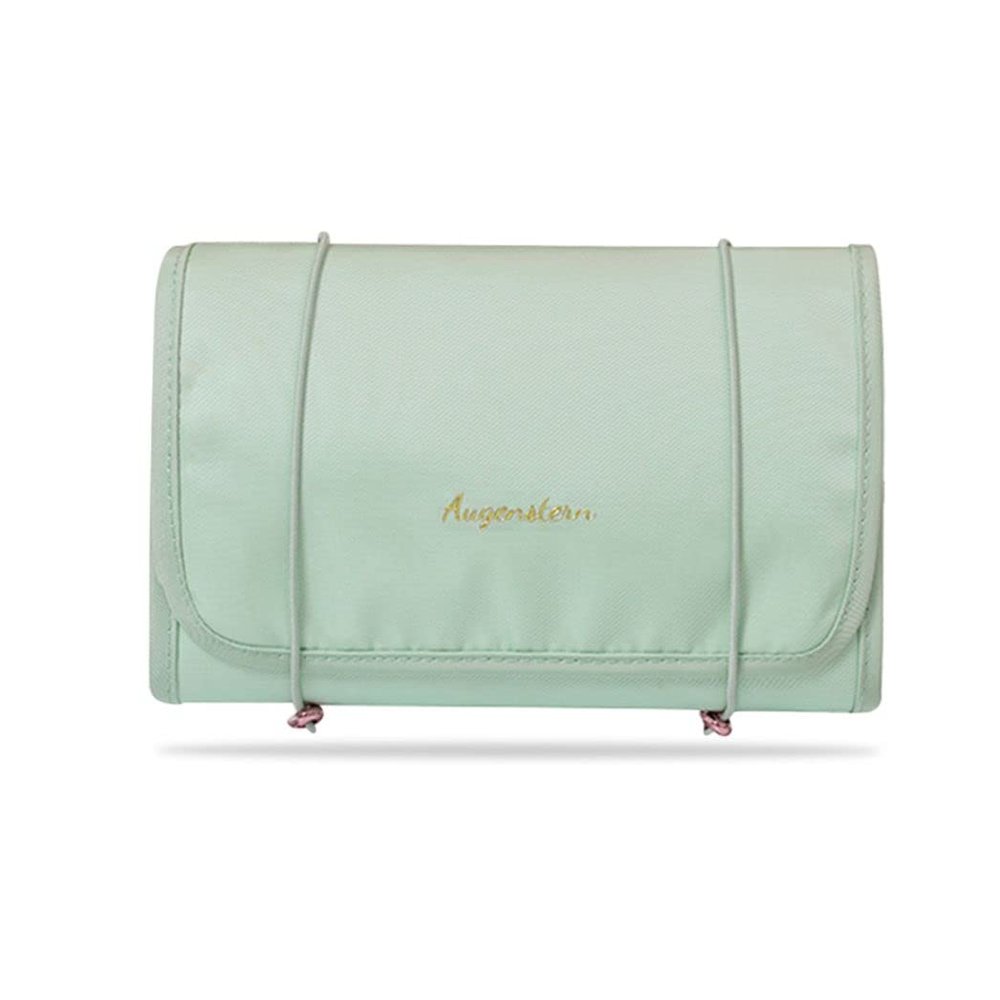 4-in-1 Hanging Travel Toiletry Bag Organizer, Hanging Travel Toiletry Bag for Travel, Cosmetic Travel Bag, Bathroom Bag, Removable Makeup Bag Foldable Cosmetic Organizer for Shampoo, Toiletries Green