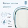 LEIYAN Collapsible Foot Soaking Bath Basin with Foot Massagers,Folding Foot Bathtub Soak Basin Feet Spa Massage Bucket with Handle,Adult Pedicure Bath Foot Tub for Family (Color : Blue) view 3