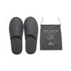 haozaikeji Portable Slippers Foldable Flat Spa Slipper Flight Trip Shoes Home Guest Cotton Slipper Closed Toe Hotel Shoe with Storage Bag view 1