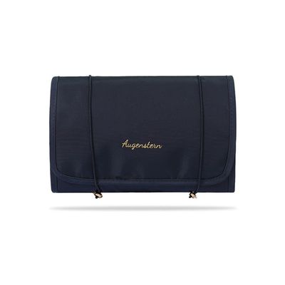 4-in-1 Hanging Travel Toiletry Bag Organizer, Hanging Travel Toiletry Bag for Travel, Cosmetic Travel Bag, Bathroom Bag, Removable Makeup Bag Foldable Cosmetic Organizer for Shampoo Navy Blue