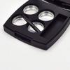 FOMIYES 2pcs Black Refillable Lipstick Organizer Empty Storage Case for Makeup for Eyeshadow Blush and Foundation Keep Your Cosmetics Tidy and Portable view 1