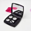 FOMIYES 2pcs Black Refillable Lipstick Organizer Empty Storage Case for Makeup for Eyeshadow Blush and Foundation Keep Your Cosmetics Tidy and Portable view 2