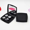 FOMIYES 2pcs Black Refillable Lipstick Organizer Empty Storage Case for Makeup for Eyeshadow Blush and Foundation Keep Your Cosmetics Tidy and Portable view 4