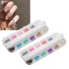 Nail Chains, 2 Boxes Art Nail Chains Metal Nail Chain Decorations Punk Pendant Nail Ornaments Nails Supply Nail Art Chains DIY Design Decor for Nail Salon Home Manicure Tips view 4