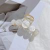 Fashion Women Metal Hairpins Colorful Beads Hair Clips Irregular Geometric Hair Clips for Girls Barrette Hair Accessories (Color : D) view 1