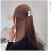 Fashion Women Metal Hairpins Colorful Beads Hair Clips Irregular Geometric Hair Clips for Girls Barrette Hair Accessories (Color : D) view 4