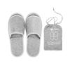 haozaikeji Portable Slippers Foldable Flat Spa Slipper Flight Trip Shoes Home Guest Cotton Slipper Open Toe Hotel Shoe with Storage Bag view 1
