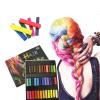 Joyeee 36 Color Hair Chalks, Blue Hair Chalk, Deluxe Black Green Brown Gray Red Orange Yellow Blonde Purple Pink Hair Chalk, Night Before Christmas Gifts for Daughter, Friends and Sister, Toxin-Free view 1