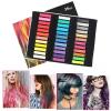 Joyeee 36 Color Hair Chalks, Blue Hair Chalk, Deluxe Black Green Brown Gray Red Orange Yellow Blonde Purple Pink Hair Chalk, Night Before Christmas Gifts for Daughter, Friends and Sister, Toxin-Free view 4