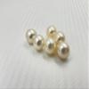 9.5-10 MM (Approx.) Size AA Luster Loose Pearl Cream Color Oval Shape Pearl Beads Natural Real South Sea Pearl Personalize Gift view 2