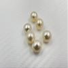 9.5-10 MM (Approx.) Size AA Luster Loose Pearl Cream Color Oval Shape Pearl Beads Natural Real South Sea Pearl Personalize Gift view 4
