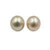 12 MM (Approx.) Size AA Luster Loose Pearl Cream Color Round Shape Pearl Beads Natural Real South Sea Pearl Personalize Gift Saltwater Pearl view 1