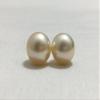 11-11.80 MM Size (Approx.) Beautiful Real South Sea Pearl of Pair | Near Round Shape | Cream Color | AA Luster | Personalize Gift view 2
