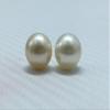 11.60 MM Size (Approx.) AA Luster Loose Pearl Cream Color Oval Shape Pearl Beads Natural Real South Sea Pearl Personalize Gift view 2