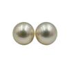 12 MM (Approx.) Size AAA Luster Loose Pearl Cream Color Oval Shape Pearl Beads Natural Real South Sea Pearl Personalize Gift Saltwater Pearl view 1