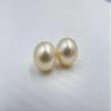 12 MM (Approx.) Size AAA Luster Loose Pearl Cream Color Oval Shape Pearl Beads Natural Real South Sea Pearl Personalize Gift Saltwater Pearl view 2
