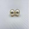 12 MM (Approx.) Size AAA Luster Loose Pearl Cream Color Oval Shape Pearl Beads Natural Real South Sea Pearl Personalize Gift Saltwater Pearl view 4