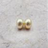 12 MM (Approx.) Size AA Luster Loose Pearl Cream Color Cone Shape Pearl Beads Natural Real South Sea Pearl Personalize Gift Saltwater Pearl view 2