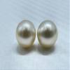9.5 MM Size (Approx.) AA Luster Loose Pearl Light Golden Color Oval Shape Pearl Beads Natural Real South Sea Pearl Personalize Gift view 4