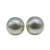 10.8 MM Size (Approx.) AAA Luster Loose Pearl Cream Color Oval Shape Pearl Beads Natural Real South Sea Pearl Personalize Gift view 1