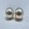 10.8 MM Size (Approx.) AAA Luster Loose Pearl Cream Color Oval Shape Pearl Beads Natural Real South Sea Pearl Personalize Gift view 2