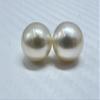 10.8 MM Size (Approx.) AAA Luster Loose Pearl Cream Color Oval Shape Pearl Beads Natural Real South Sea Pearl Personalize Gift view 4