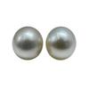 10.80 MM Size (Approx.) AA Luster Loose Pearl Cream Color Oval Shape Pearl Beads Natural Real South Sea Pearl Personalize Gift view 1