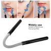 Stainless Steel Hair Remover, 3 Colors, Hair Makeup Threading Tool for Face Upper Lip Chin Cheeks(Black) view 4