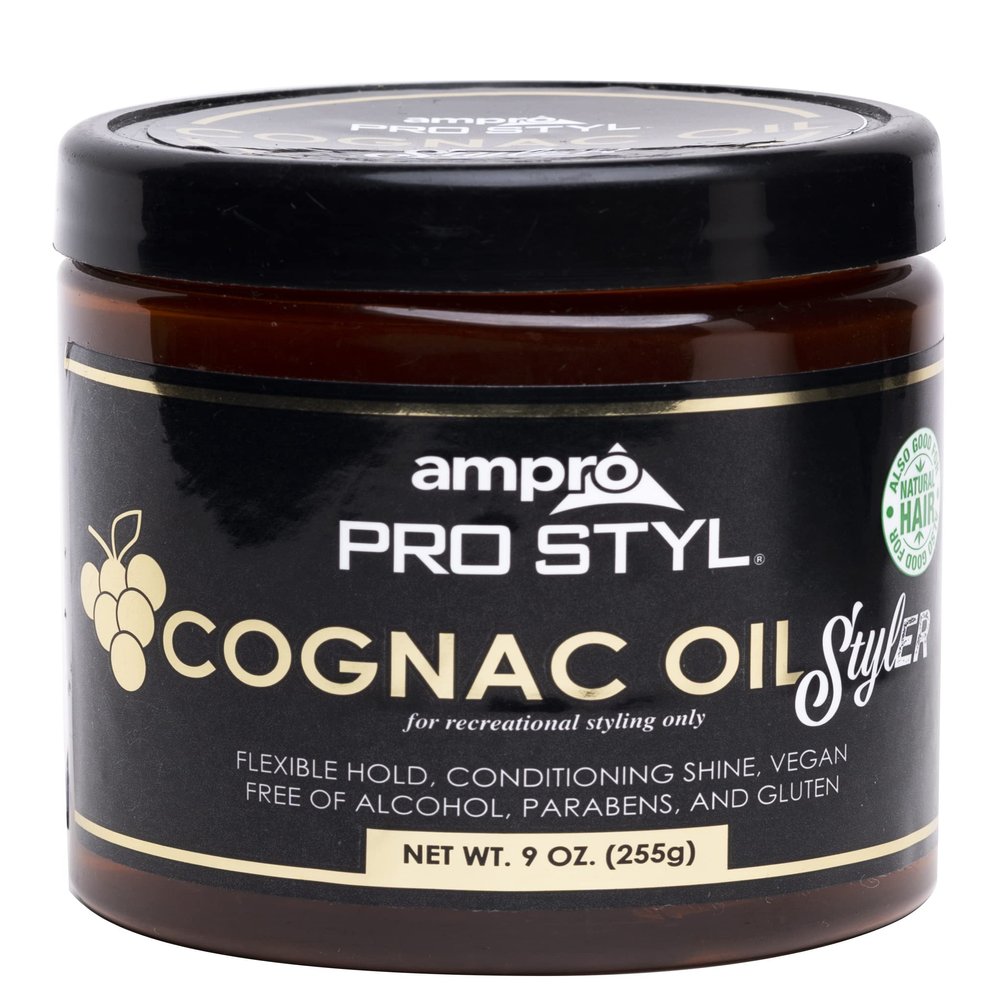 AmPro PRO STYL Cognac Oil Styler - 9 fl oz (Pack of 2), 18 Fl Oz