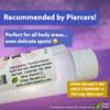 Urban ReLeaf Gentle Piercing Solution with Lavender Oil ! Nipples, Sensitive & Delicate. 100% Natural Sea Salt, Clean, Soothe After Care view 3