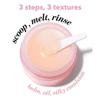 Saturday Skin Melt Cleanse Makeup Remover Balm Daily Cleansing Facial Balm to Oil Double Face Wash Vegan Remove Waterproof Makeup and Mascara view 4