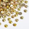 Beadsland 2880pcs Flat Back Crystal Rhinestones Round Gems for Nail Art and Craft Glue Fix,Metal Sunlight,SS6,1.9-2.1mm view 1