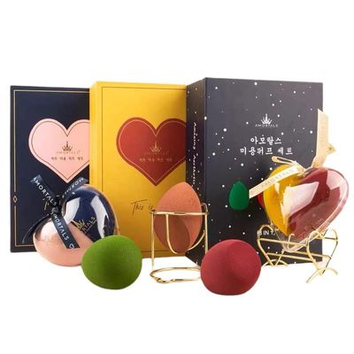 Beauty Makeup Egg Do Not Eat Powder Makeup Egg Makeup Egg Sponge Egg Genuine (Starry Makeup Eggs, Pack of Three)