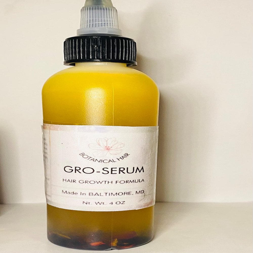 GRO-SERUM by Botanical Qween- Hair Growth Oil (4 oz.)
