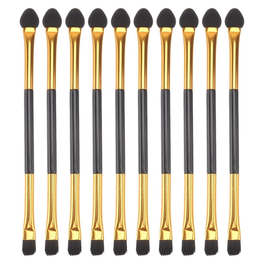 Luxshiny Make Up Brushes 20Pcs Double Head Eyeshadow Brushes Professional Makeup Brushes Eyeshadow Applicator Cosmetic Tool With Handle Makeup Brush