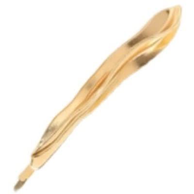 1PC Exaggerated Metal Hairpins Geometric Irregular Leaf Shape Hair Clips for Women Gold Color Hair Accessories (Color : B)