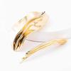 1PC Exaggerated Metal Hairpins Geometric Irregular Leaf Shape Hair Clips for Women Gold Color Hair Accessories (Color : B) view 2