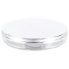 Lurrose Loose Powder Containers Loose Powder Container with Puff, 2pcs Reusable Makeup Powder Case Plastic Cosmetic Jar DIY Travel Powder Bottle (Silver) Travel Powder Container view 2
