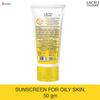 24 Karat Lacto Calamine Sunshield Matte Look Sunscreen SPF50 PA+++ for Oily or Acne Prone Skin, Very Water Resistant, Paraben & Sulphate Free, 50g view 3
