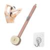 2023 New Long Handle Massage Cleaning Bath Brush with Non-Porous Sticky Hook, Multifunctional Detachable Back Exfoliation Brush, One-Touch Foam Family Essential (D-Pink) view 1