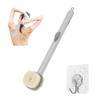 2023 New Long Handle Bath Massage Cleaning Brush With Non-Porous Sticky Hook, Multifunctional Detachable Back Exfoliation Brush, One-Touch Foam Family Essential (B-Grey) view 1