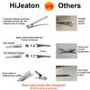 100Pcs Alligator Metal Hair Clips for Bow Making, Large Plain DIY Craft Clips Supplies (5.7cm/2.24) view 2