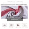 2-Pcs Cotton Men's Spa Wrap Towel Bath Towel with Snap Closure Women Lightweight Adjustable Body Wrap for Spa,White Plaid,One Size view 3
