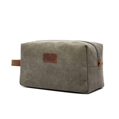 Feilx Toiletry Bag Hanging Dopp Kit for Men Water Resistant Canvas Shaving Bag with Large Capacity for Travel (Color : B, Size : 25 * 11 * 14CM)