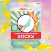 Onyx Professional Gel Moisturizing Socks, One Size Dry Feet Treatment for Women or Men, Hydrating Spa Socks for Dry Feet and Cracked Heel Repair, One Reusable Pair view 1