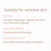 Ginger's Soul Micellar Water, Cucumber Witch Hazel, Firming and Soothing Cleanser Toner Makeup Remover, 4 fl oz view 3