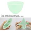 FERCAISH 4Pcs Diy Face Mask Mixing Bowl, Microwavable Silicone Facial Mud Bowl Cosmetic Beauty Tool for Home Salon(Green) view 3