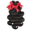 10A Brazilian Body Wave Bundles 18 20 22 Inch Human Hair Bundles 100% Unprocessed Virgin Hair Body Wave 3 Weave Bundles Deals Human Hair 1B Natural Black view 2