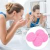 FOMIYES 50pcs Cotton Puff Makeup Sponges Exfoliating Facial Sponges for Face Round Cleansing White Natural Cellulose Spa view 2