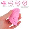 FOMIYES 50pcs Cotton Puff Makeup Sponges Exfoliating Facial Sponges for Face Round Cleansing White Natural Cellulose Spa view 4